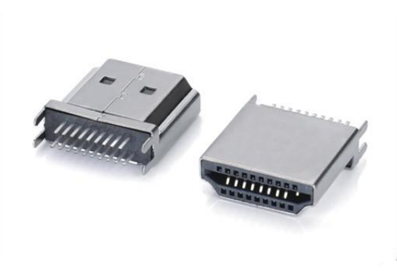 HDMI A TYPE 公頭外殼無(wú)筋?yuàn)A板0.8~1.6(直端)