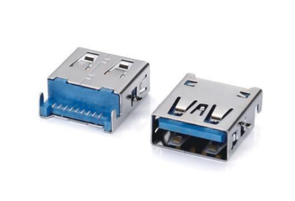 USB 3.2 Gen2 AF SMT 沉板H=2.10MM無(wú)卷邊